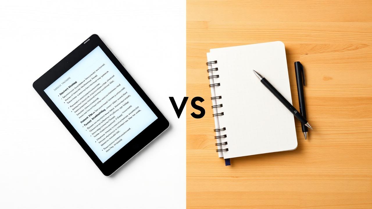 Digital Note-Taking vs Paper: Which is Better in 2025?