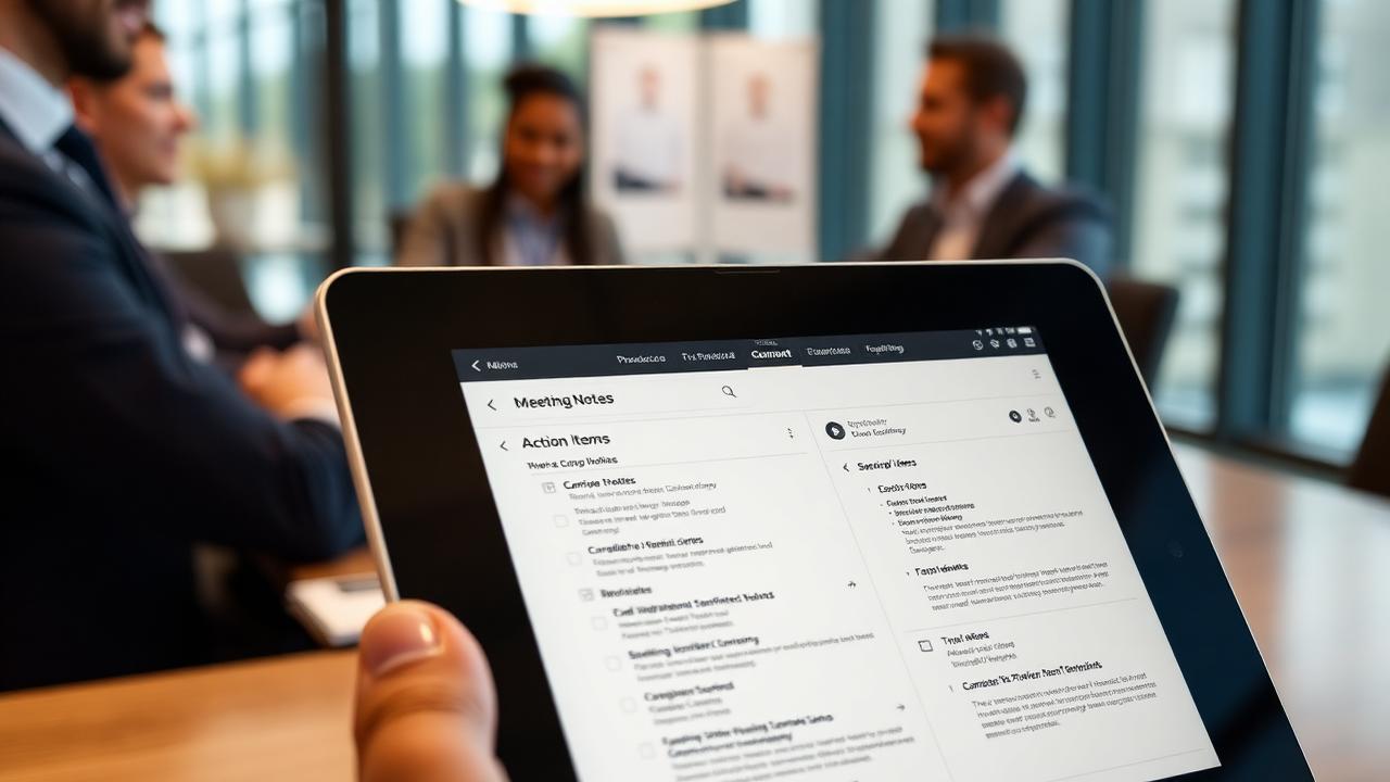Meeting Notes Best Practices & Templates 2025
